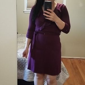 Purple dress